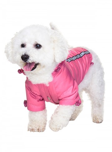 Urban Pup Hondenregenjas Pink Rainstorm
