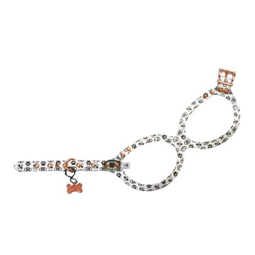 Buddy belts harness signature blanc