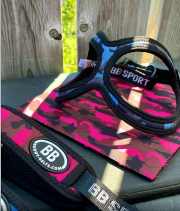 Buddy belts hondentuig sport blue camo 3