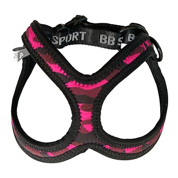 Buddy belts hondentuig sport hot pink camo 2