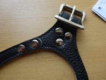 Buddy belts hondentuigje premium black nieuw detail