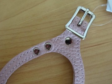 Buddy belts hondentuigje premium pink nieuw detail