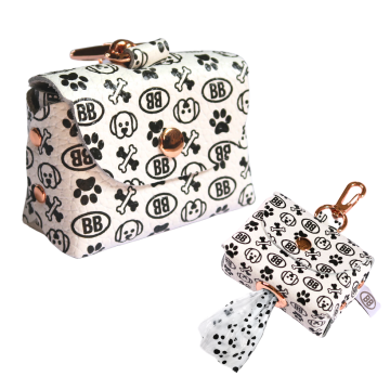 Buddy belts poepzaktasjes signature blanc