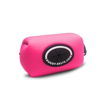 Buddy belts poepzaktasjes sport neopreen flamingo