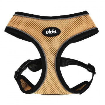 Olchi soft harness  hondentuigje model a beige
