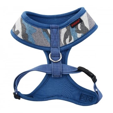 Puppia Harness / Hondentuigje Ensign Blue Camo Model A