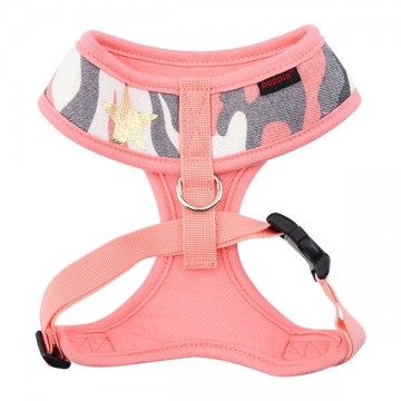 Puppia Harness / Hondentuigje Ensign Pink Camo Model A