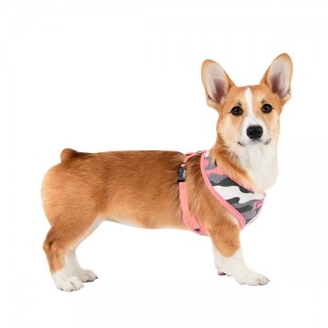 Puppia Harness / Hondentuigje Ensign Pink Camo Model A