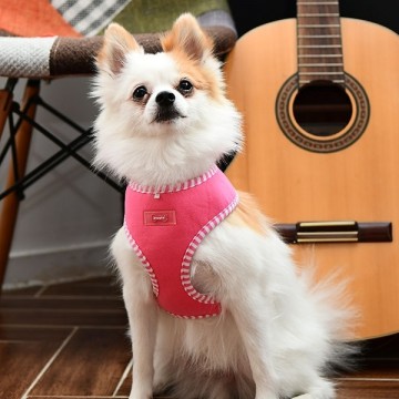 Puppia Harness / Hondentuigje Naunet Pink Model A
