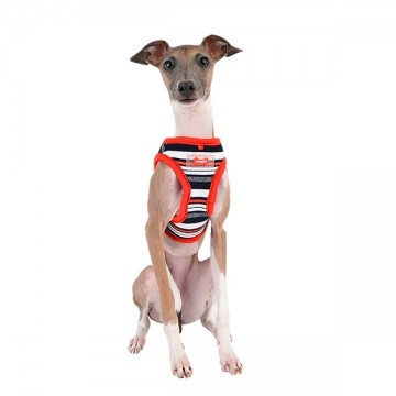 Puppia Harness / Hondentuigje Oceane Red Model B