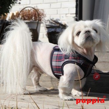 Puppia Harness / Honden tuigje Vogue Model B Navy