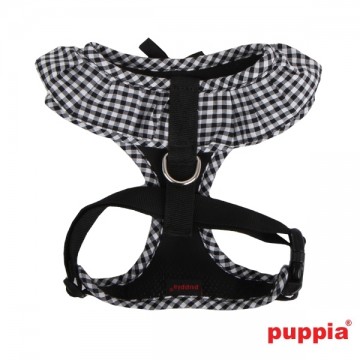 Puppia Harness / Honden tuigje Model A Vivien Black