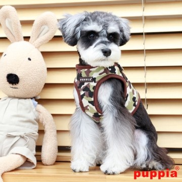 Puppia Harness / Honden tuigje Model B Legend Brown Camo