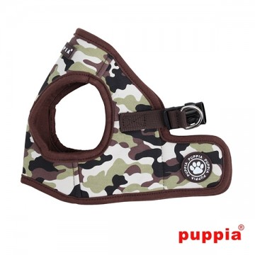 Puppia Harness / Honden tuigje Model B Legend Brown Camo