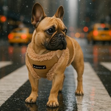 Puppia harness  hondentuigje  winterstride model b beige 7