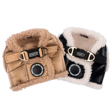 Puppia harness  hondentuigje  winterstride model b beige 9