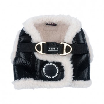 Puppia harness  hondentuigje  winterstride model b black 1