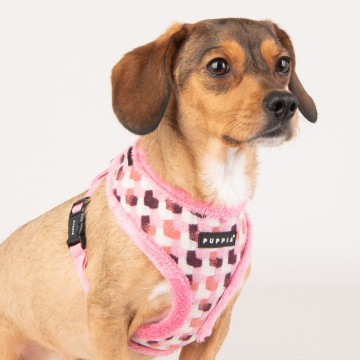 Puppia harness  hondentuigje arden model a pink 3