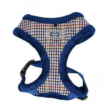 Puppia Harness / Hondentuigje Auden Model A Blue