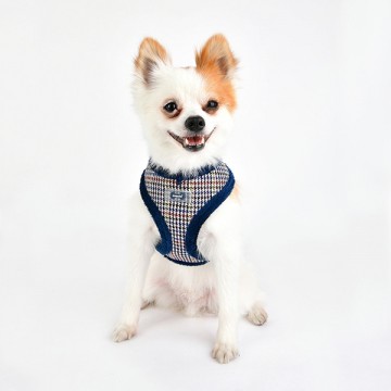 Puppia Harness / Hondentuigje Auden Model A Blue