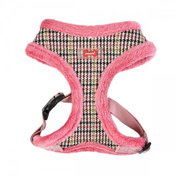 Puppia Harness / Hondentuigje Auden Model A Indian Pink