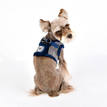 Puppia Harness / Hondentuigje Auden Model B Blue