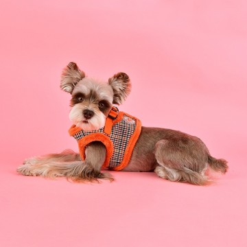 Puppia Harness / Hondentuigje Auden Model B Orange