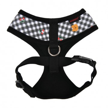 Puppia harness  hondentuigje baba model a black 2