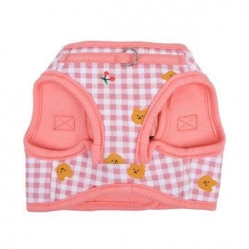 Puppia harness  hondentuigje baba model b indian pink2