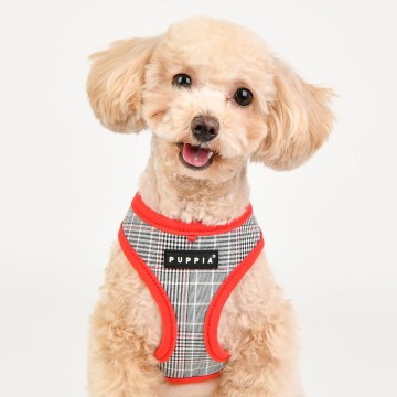 Puppia harness  hondentuigje blake model a red 3
