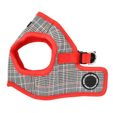 Puppia harness  hondentuigje blake model b red 1