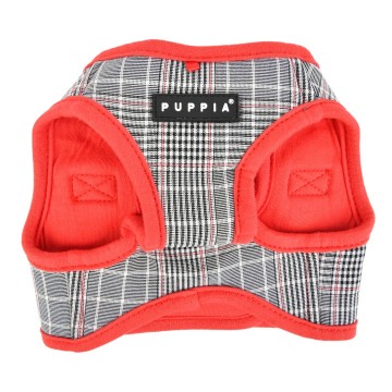 Puppia harness  hondentuigje blake model b red 2