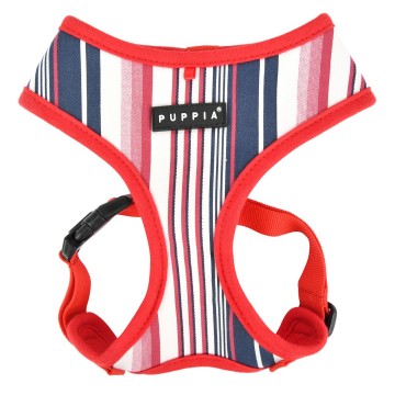 Puppia harness  hondentuigje caiden model a red 1
