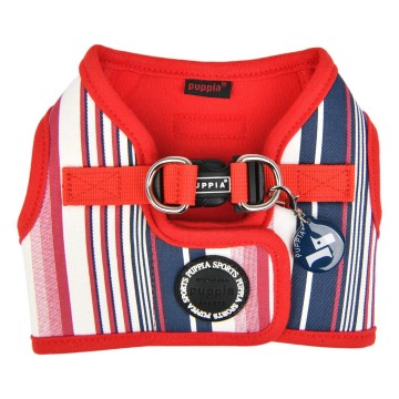 Puppia harness  hondentuigje caiden model b red 3