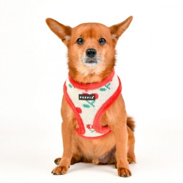 Puppia harness  hondentuigje cheryl model a red 3