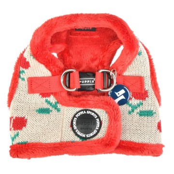 Puppia harness  hondentuigje cheryl model b red 1