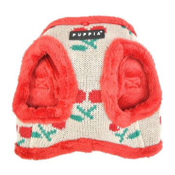 Puppia harness  hondentuigje cheryl model b red 2