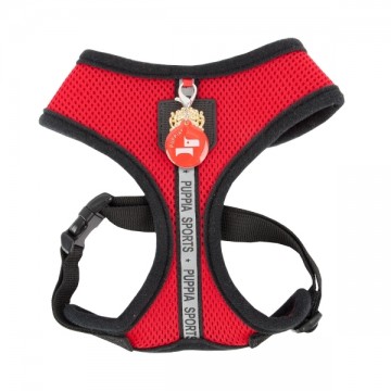Puppia Harness / Hondentuigje Dex Model A Red