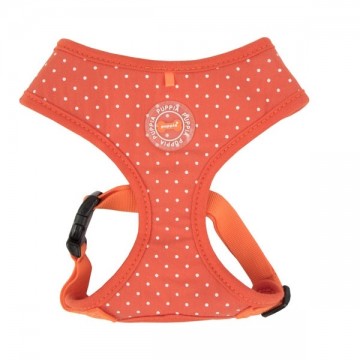 Puppia harness  hondentuigje dotty ii model a orange 1