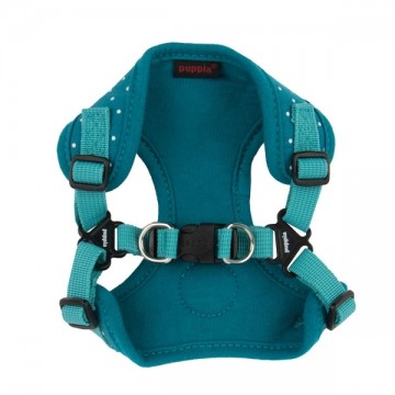 Puppia Harness / Hondentuigje Dotty II model C Teal