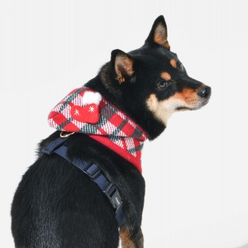 Puppia harness  hondentuigje festive model a red 3