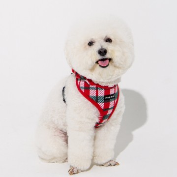 Puppia harness  hondentuigje festive model a red 4