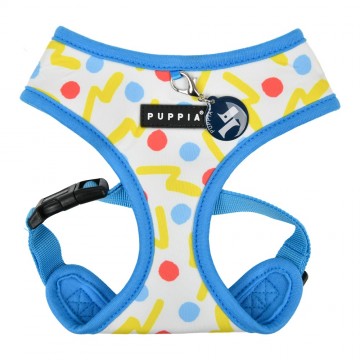 Puppia harness  hondentuigje fete model a blue 1