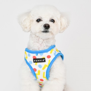 Puppia harness  hondentuigje fete model a blue 3