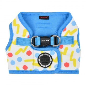 Puppia harness  hondentuigje fete model b blue 1