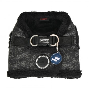 Puppia harness  hondentuigje hepatica model b black 1