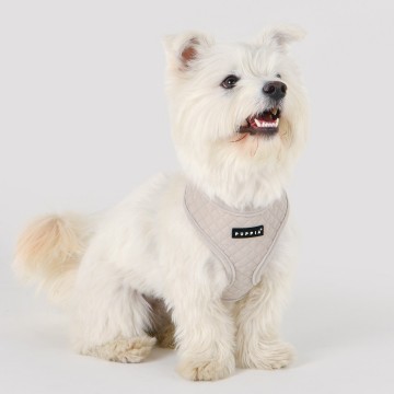 Puppia harness  hondentuigje irvin model a cream 4