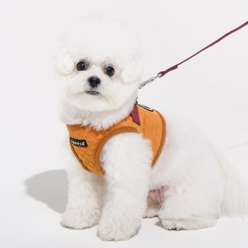 Puppia harness  hondentuigje irvin model b mostard 3
