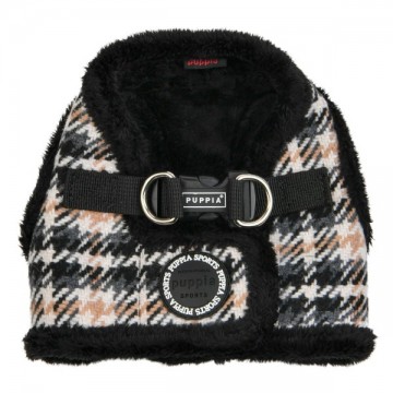 Puppia harness  hondentuigje kellen model b black 1