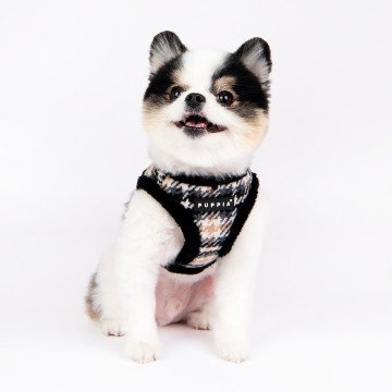 Puppia harness  hondentuigje kellen model b black 4